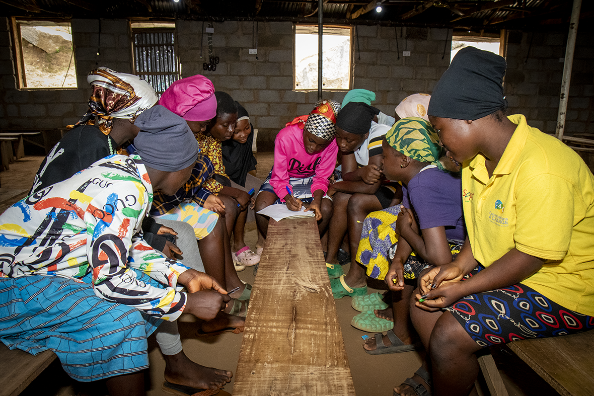 The Red Dot Campaign with Mpape's Girls