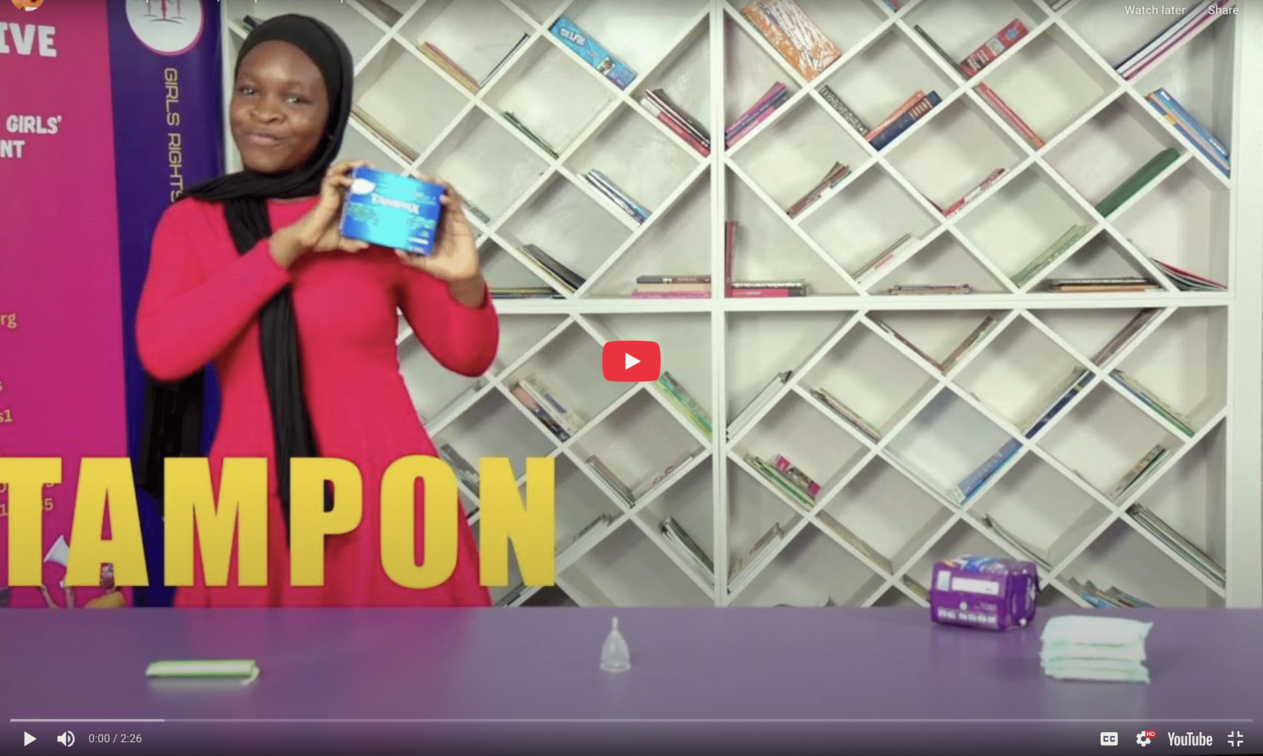 The United Squad: Pads, Tampons and Cups