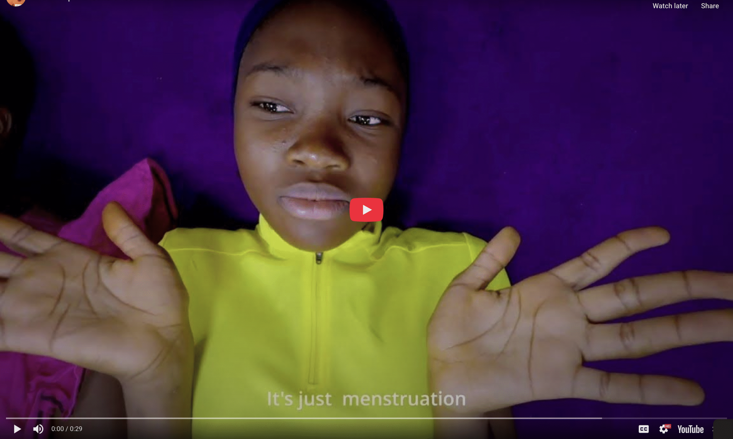 The Whisper Breakers: It's Just Menstruation!